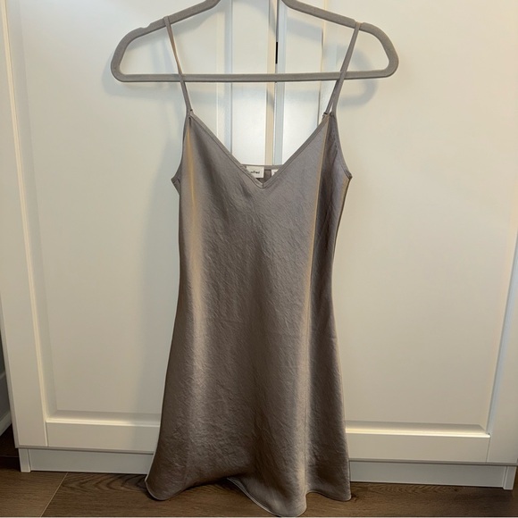 Wilfred Dresses & Skirts - Aritzia Mini Satin Slip Dress